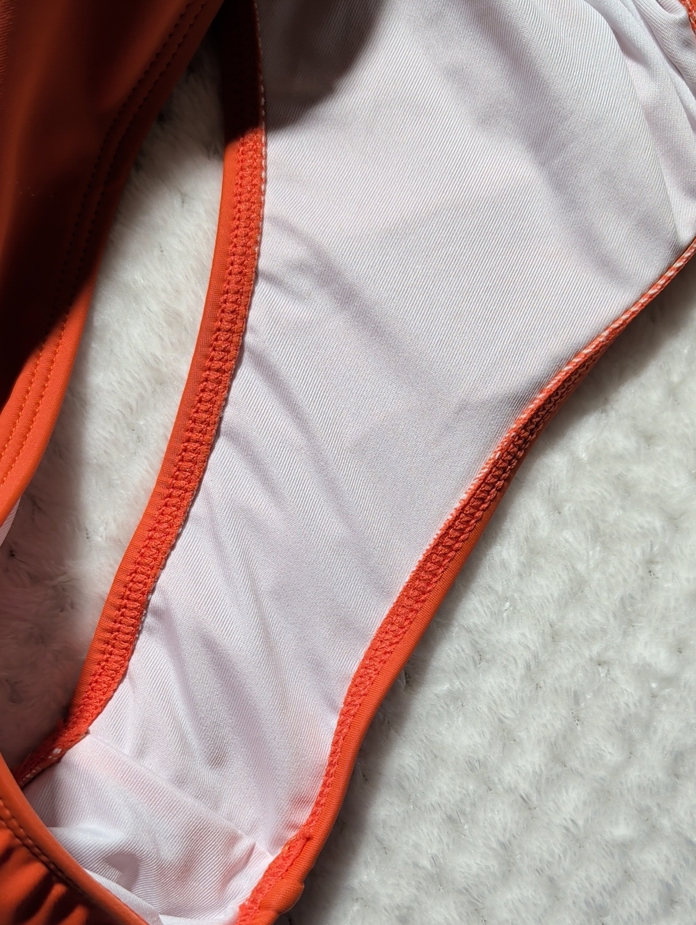 Cupshe Bright Day Shirring Tummy Control One Piece Swimsuit - Picture 9 of 9